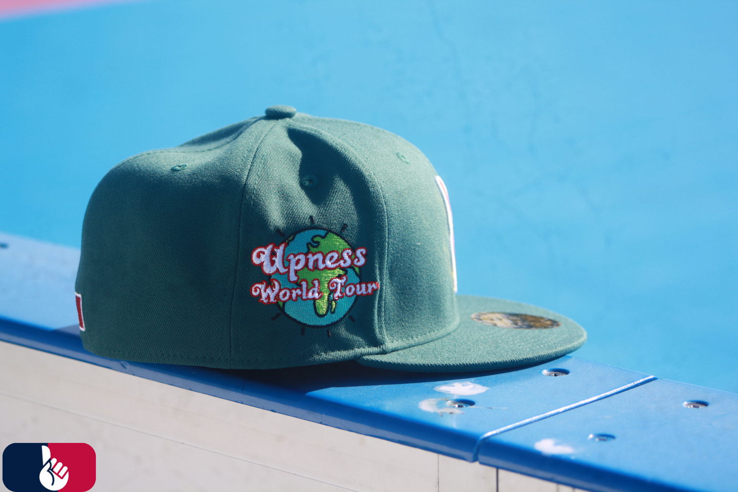Upness World Tour Fitted (Green)